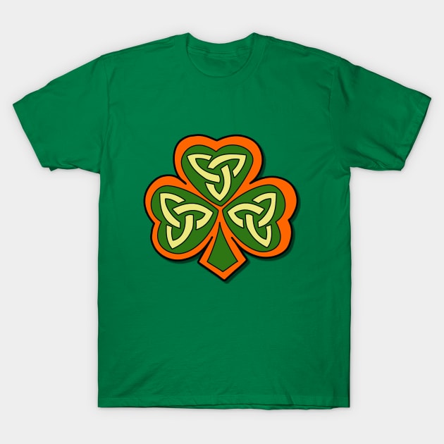 Celtic Shamrock T-Shirt by AnnMarie